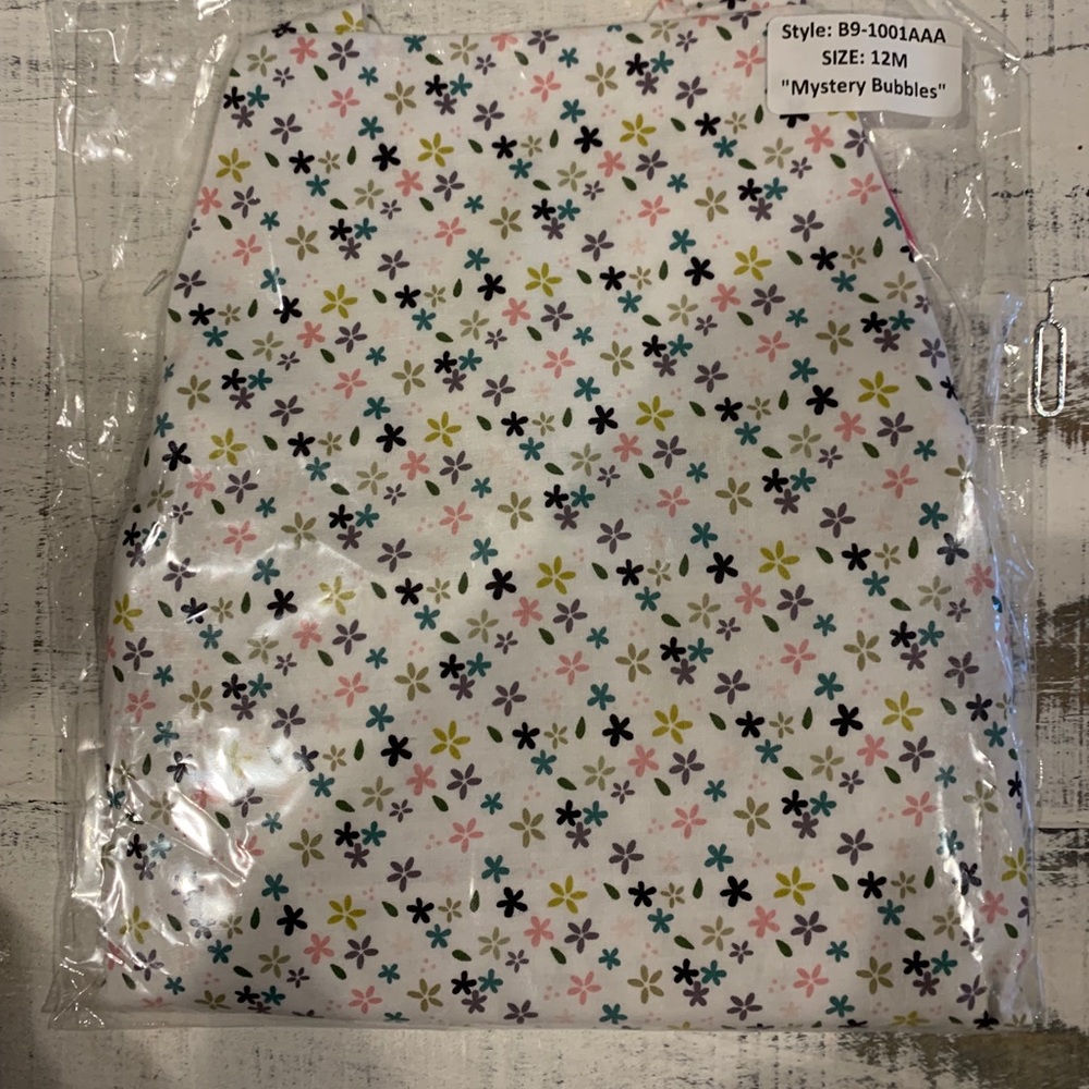 12m RicRac and Ruffles bubble